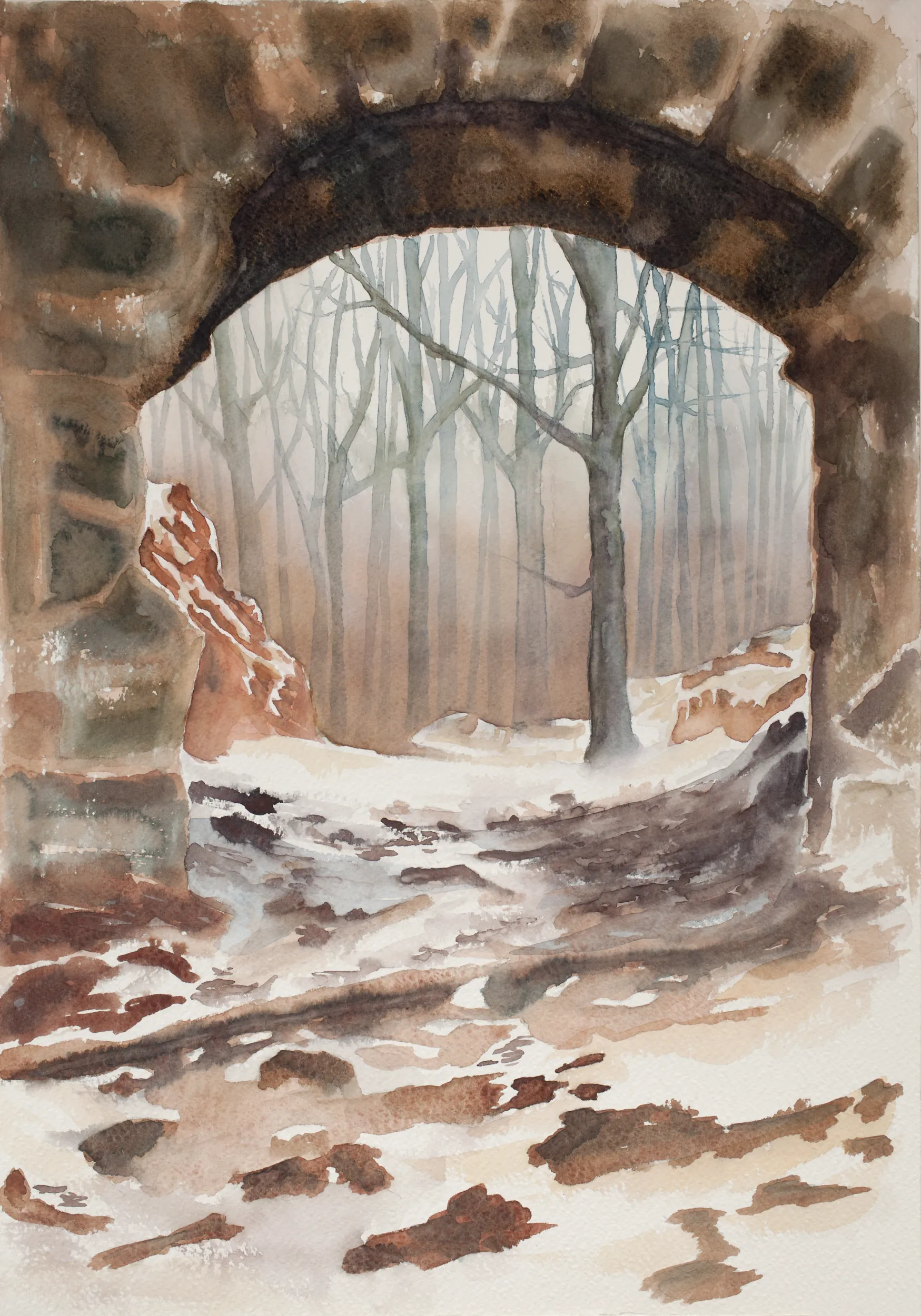 L’entrée dans la forêt